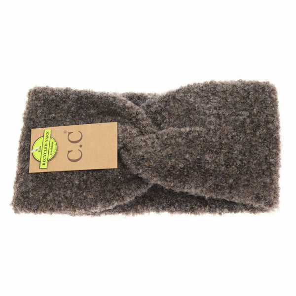 C.C Beanie - Eco-Friendly Shearling Yarn Twisted Women's Fashion Headband