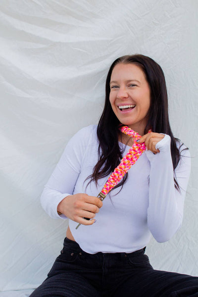 Shop Andi - Andi x Katie Lynn Bright Checkered Lanyard