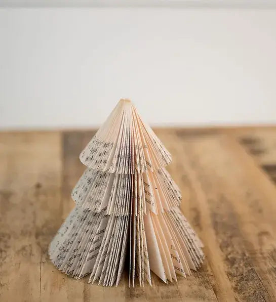Root To Vine - Book Page Christmas Tree-Holiday Decor-Christmas Decor