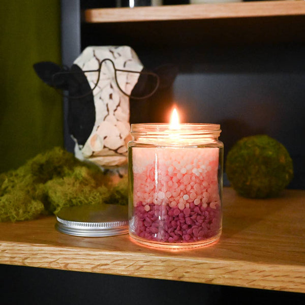 Milkhouse Candle Company - Candle Bar - 5.5 oz Glass Wicked Jar with Lid