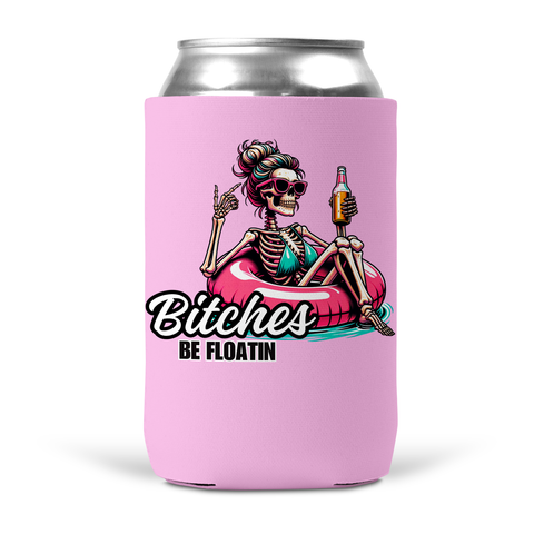 tcbco - Bitches Be Floatin' Koozie
