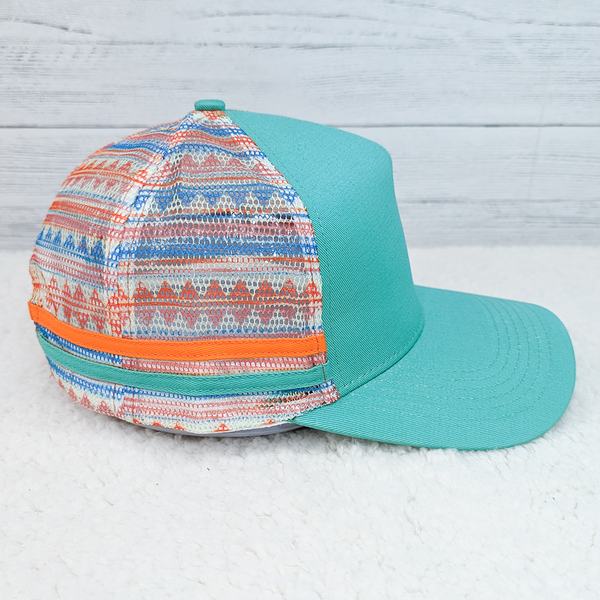 Trendy Transfers - Aztec Patterned Trucker Style Hat