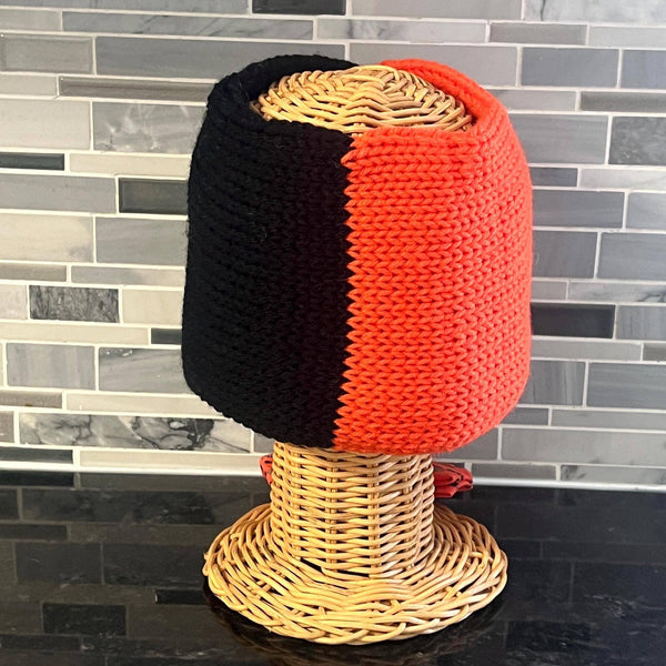 The Pawfect Accessory - Tiger Stripe Knit Twist Headband | Cincinnati Team Spirit