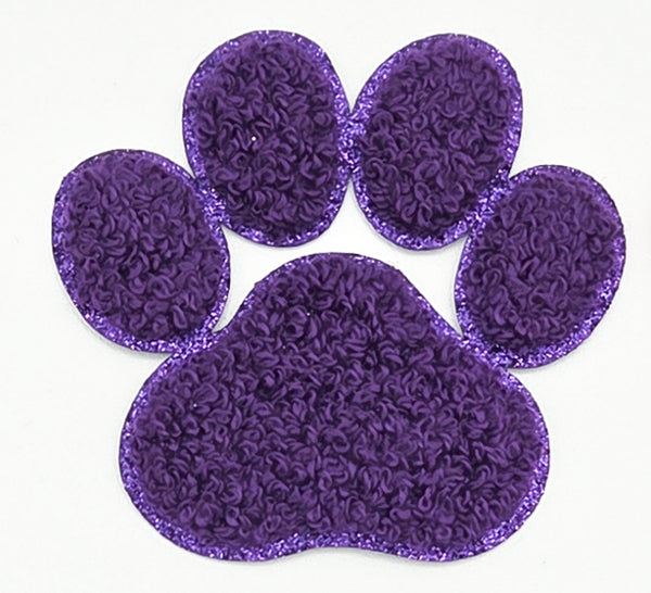 Trendy Transfers - Chenille Paw Print HAT/POCKET Patch
