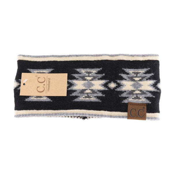 C.C Beanie - Southwestern Pattern Head Wrap HWE0030