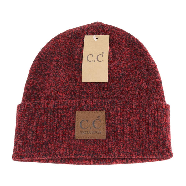 C.C Beanie - Unisex Classic Oversized Logo CC Beanie HTM1