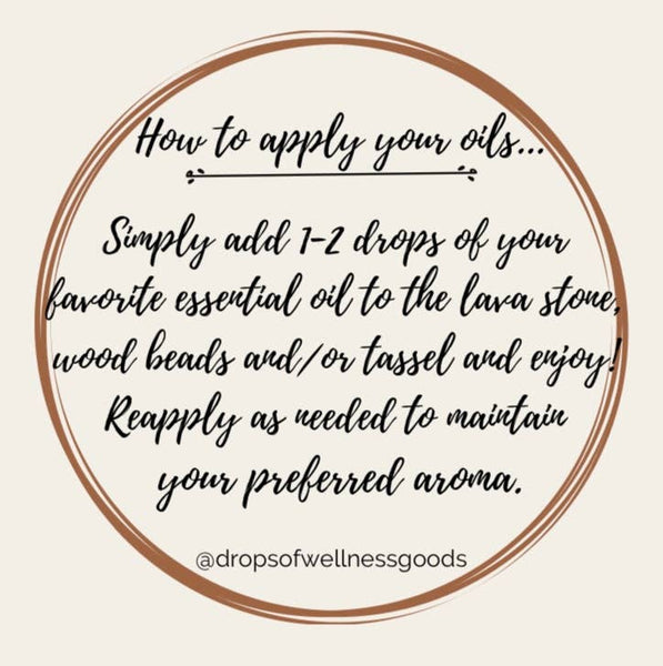 Drops of Wellness Goods - Chunky Stone Bracelet, Diffuser Jewelry, The Arlow