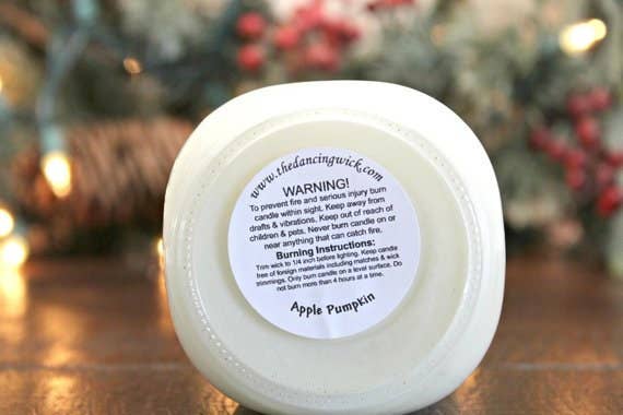 THE DANCING WICK CANDLES - You’re My Boo Halloween Ghost Candle | Pumpkin Spice Scent