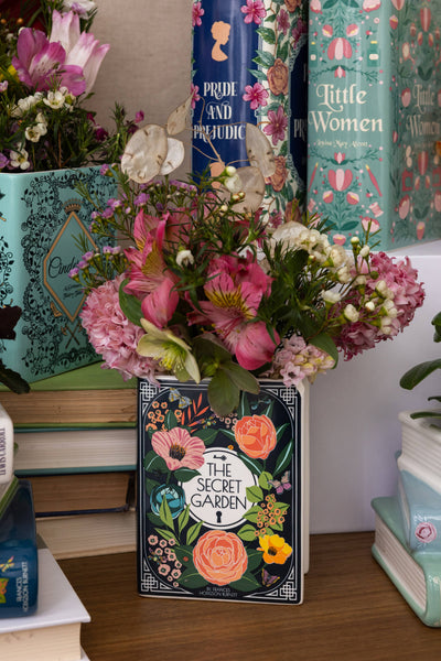 Steel Mill and Co. - Small Book Vase, The Secret Garden