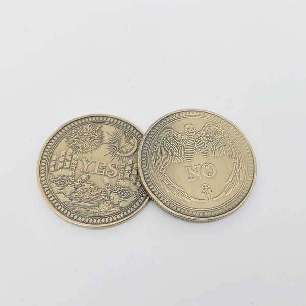 Mio Queena - YES/NO Game Decision Coin Collection Commemorative Coins
