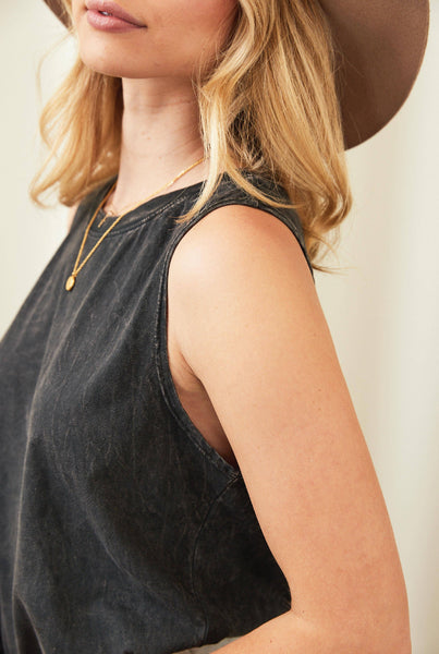 OAT COLLECTIVE - Basic Blank Mineral Graphic Tank Top