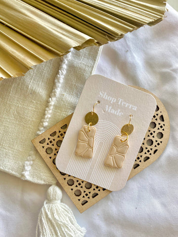 Terra Made -  Matisse Dangle Earrings - Translucent Shade