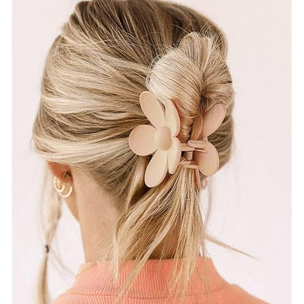 Love and Repeat - Matte Tone Daisy Hair Claw Sets