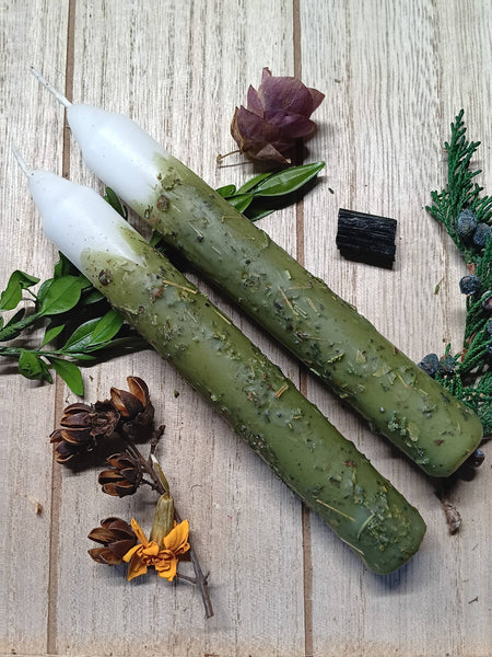 Elemental Earth Shop - Money Herbal Intention Candles