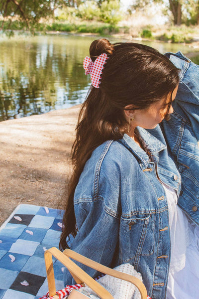 Shop Andi - Gingham Claw Clip