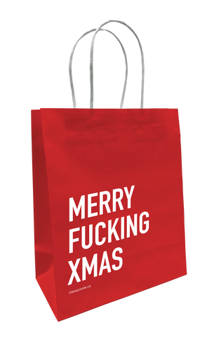 Classy Cards Creative - Merry Fucking Xmas Gift Bag