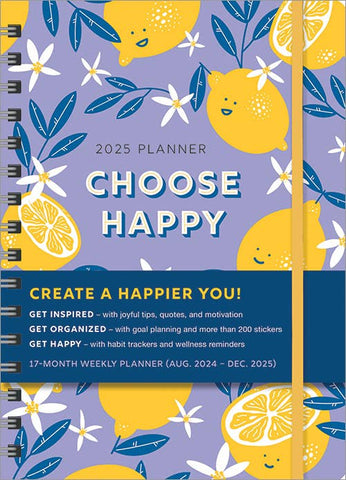 Sourcebooks - 2025 Choose Happy Planner
