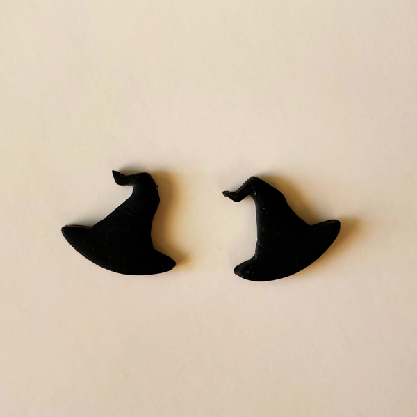 Blush and Bash Studio - Witch Hat Stud Earrings