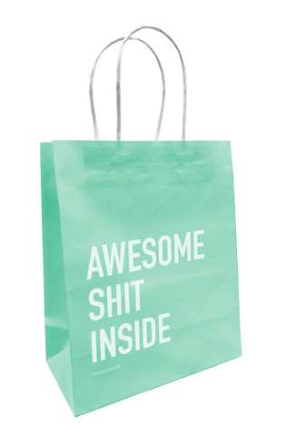 Classy Cards Creative - Awesome Shit Inside Gift Bag