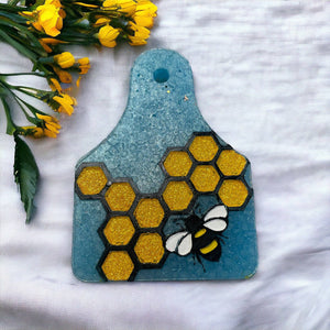 Painted Feather Scents - Bee Ear Tag