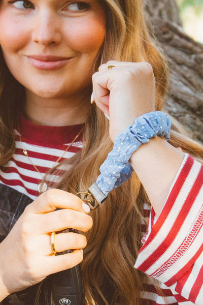 Shop Andi - Speckled Bluebell Keychain