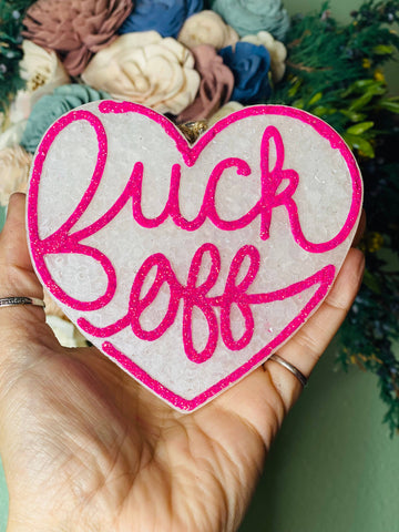 Sassy Fras Couture - Fuck Off Car Freshie: Butt Naked
