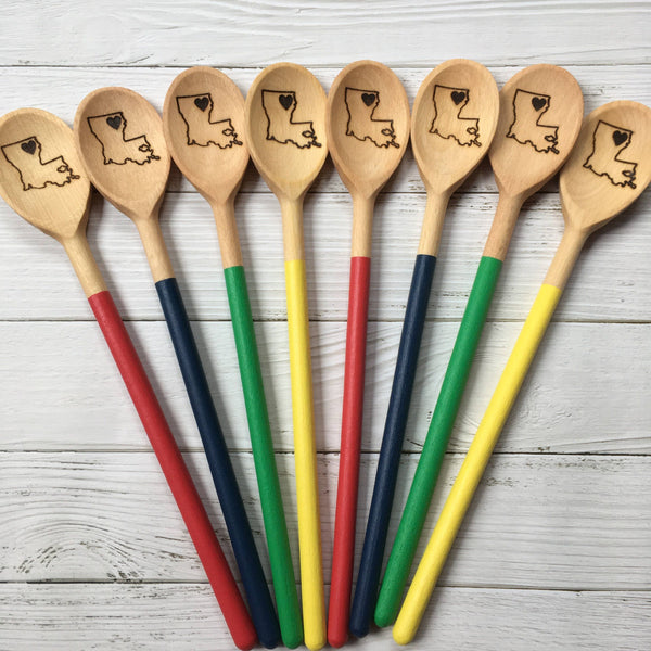 Embellish by Sandra - State Wooden Spoons