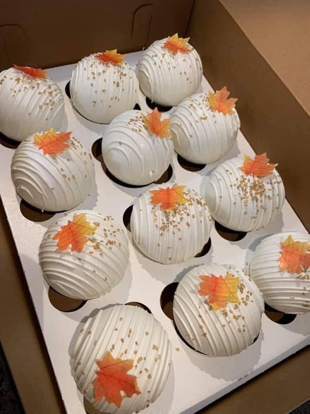 Frosted Cupcakery Bakery - Festive Fall Hot Cocoa Ball