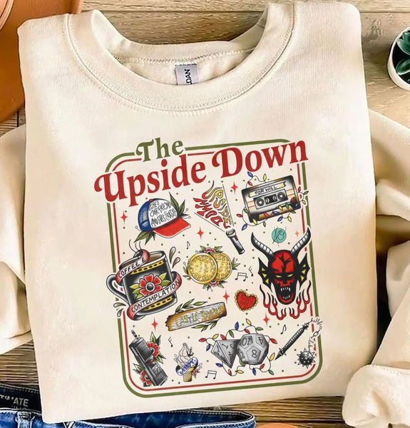 THE UPSIDE DOWN TRAD TATTOOS