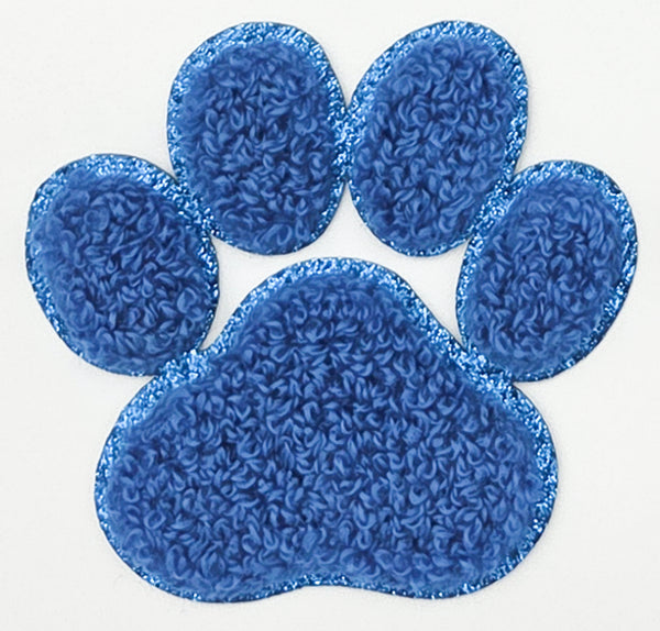 Trendy Transfers - Chenille Paw Print HAT/POCKET Patch