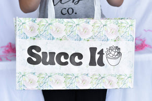 tcbco - Funny Reusable "Succ It" Shopping Bag