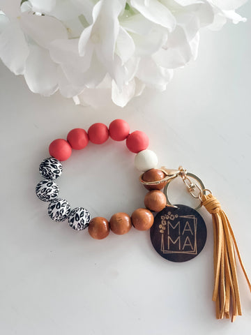 Harris Girls & Co. - Mama Wristlet Keychain "Fall Mix"