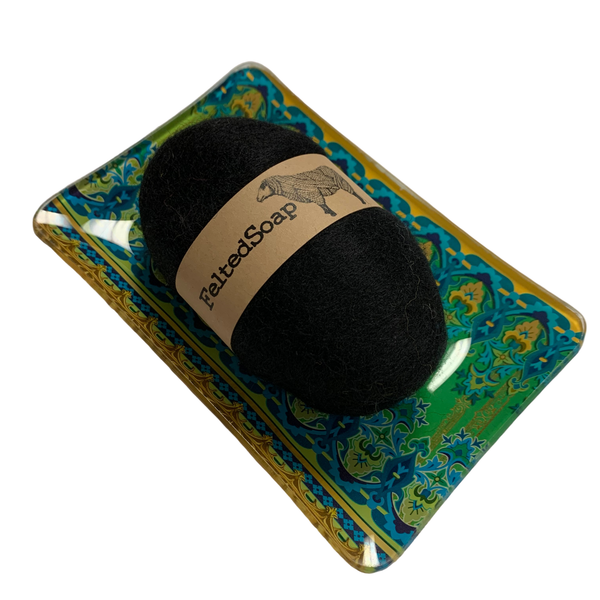 Twisted Purl LLC - Felted Soap Natural Color Pack of 25 Individually Labeled