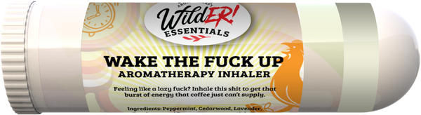 Wild Essentials - Wake The Fuck Up Aromatherapy Inhalers, essential oils