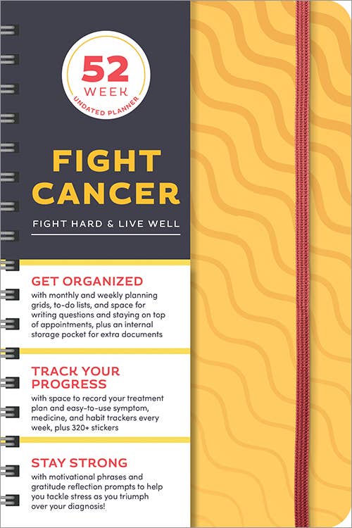 Sourcebooks - Fight Cancer Undated Planner
