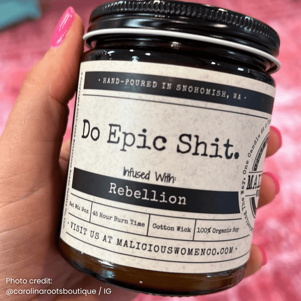 Do Epic Shit 9oz Funny Candle