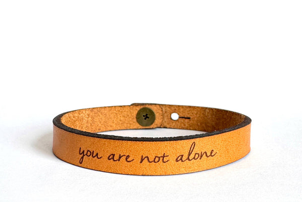 New Market Farmhouse - Hopeful Thin Leather Bracelet Collection - Encourage 