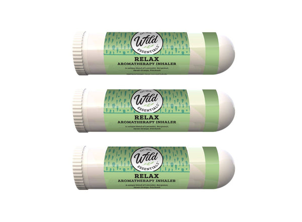 Wild Essentials - Relax  Aromatherapy Inhalers with essential oils