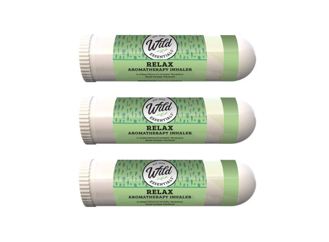 Wild Essentials - Relax  Aromatherapy Inhalers with essential oils