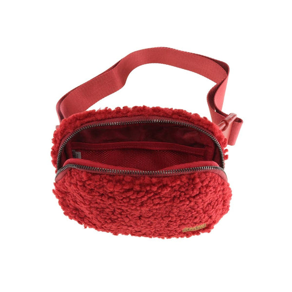 C.C Beanie - C.C Women's Sherpa Belt Bag