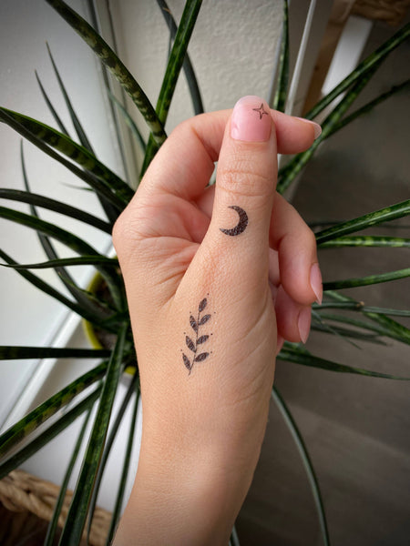 NatureTats - Tiny Wonders Temporary Tattoo Set