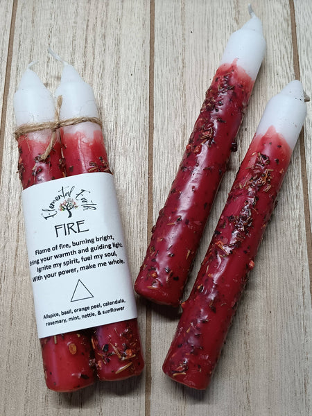 Elemental Earth Shop - Fire elemental ritual candles