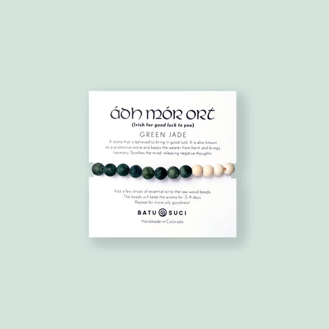 Batu Suci - Ádh Mór Ort (Good Luck) Diffuser Bracelet