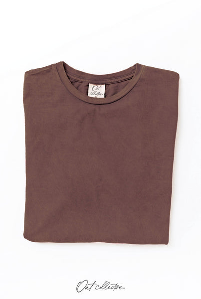 OAT COLLECTIVE - Basic Blank Mineral Washed Graphic Tee