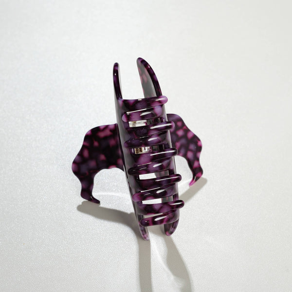 Stained Glass Witch Hat Claw Clip