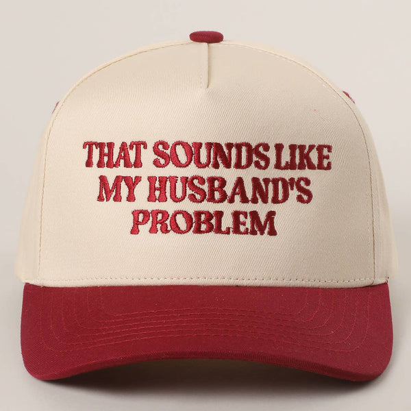 Fashion City - THAT SOUNDS LIKE..Embroidered Two-Tone Trucker Hat