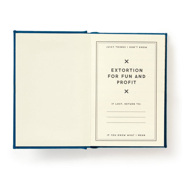 Chronicle Books - Brass Monkey Future Blackmail Tiny Diary