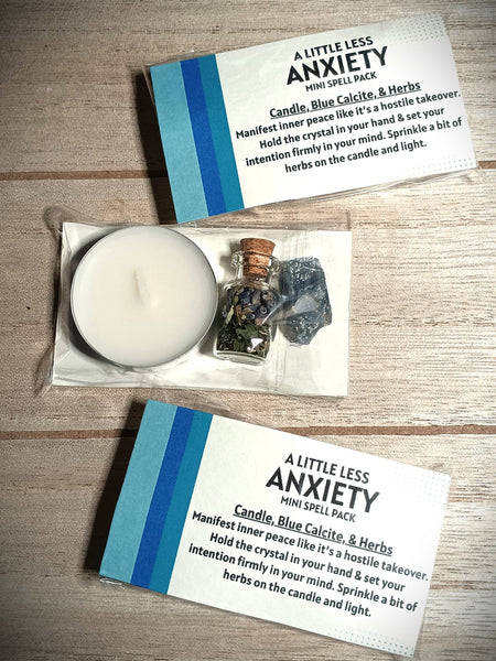 Elemental Earth Shop - Mini Intention Spell Packs Travel Pack