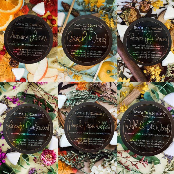 How's It Glowing Candle Co. - I Hate Everyone Except Us | Funny 100% Natural Soy Candle