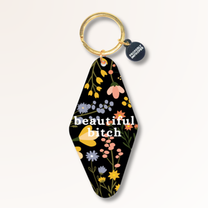 Properly Improper - Beautiful Bitch - Printed Keychain
